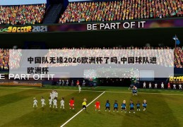 中国队无缘2026欧洲杯了吗,中国球队进欧洲杯