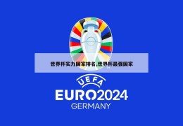 世界杯实力国家排名,世界杯最强国家