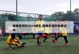 瑞典欧洲杯2024排名,瑞典欧洲杯参赛名单