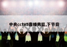 中央cctv5直播男篮,下节目