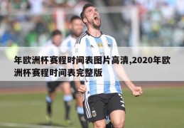 年欧洲杯赛程时间表图片高清,2020年欧洲杯赛程时间表完整版